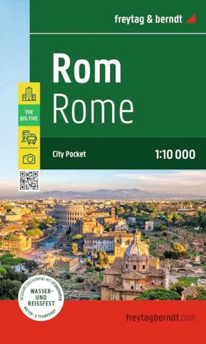 Rome City Pocket Map - 1:10,000: 1:10,000 scale