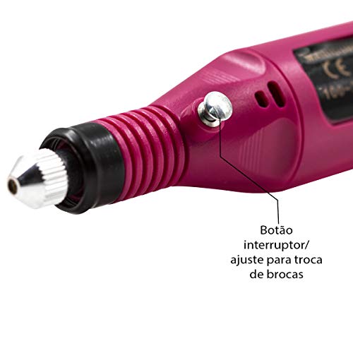 Lixa de Unha Acrigel Eletrica Portatil Haiz