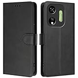 LMFULM® Étui pour Itel P55 5G P661N (6,6 Pouces) PU Cuir Couverture Portefeuille Coque Fermeture Magnétique Flip Case Support Protection Housse Noir LMFULM® Étui pour Itel P55 5G P661N (6,6 Pouces) PU Cuir Couverture Portefeuille Coque Fermeture Magnétique Flip Case Support Protection Housse Noir