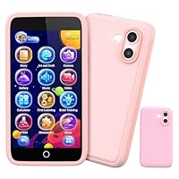 orantronx Kinder Handy Smartphone Spielzeug, 3.97\ Kinderkamera Handy für Mädchen Jungen Geschenke ab 3 4 5 6 7 8-12 Jahre, Kinderhandy mit 200+ Lernspiele, Dualkamera, Kindersicherungs, MP3 Player