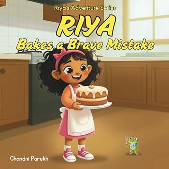 Paperback Riya Bakes a Brave Mistake: Riya's Adventure Series Book