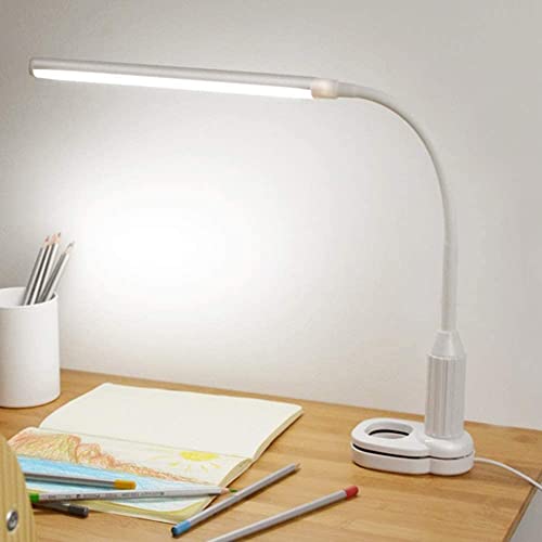 Lampe de bureau LED tactile 5W 24 LED avec intensité variable et bras flexible USB