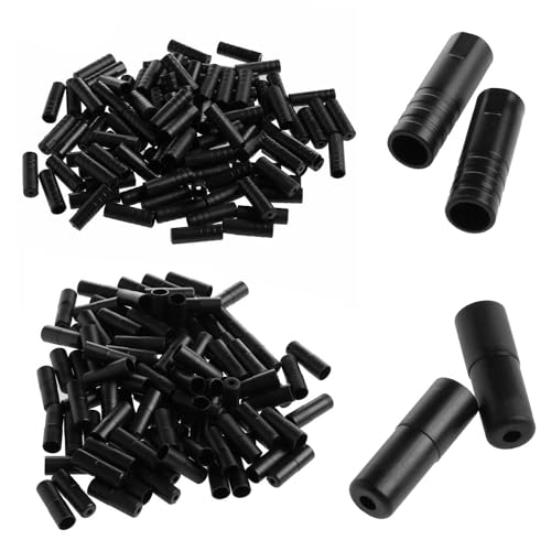 200 Stück Endkappe Bremszug, Bremsseil Schaltseil, Fahrrad Endkappen Schaltzug, Bremszug Endhülsen, Fahrrad-Bremskabelkappen,