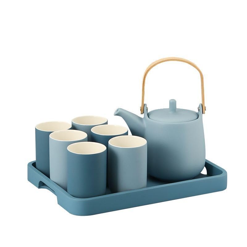 Ensemble de tasse à thé de salon simple avec son plateau pour vos moments de détente