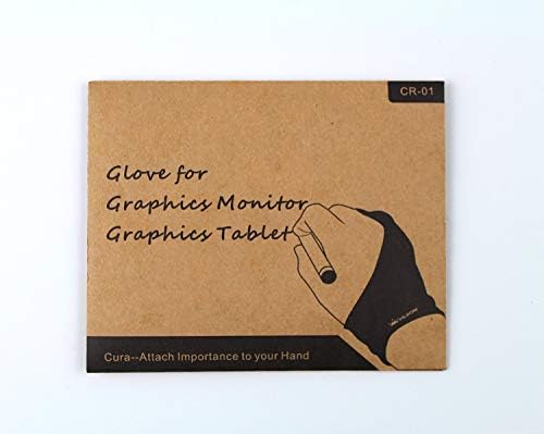 Huion Artist Glove for Graphics Drawing Tablet - Cura CR-01 (1 Unit of Free Size, Good for Right Hand or Left Hand)