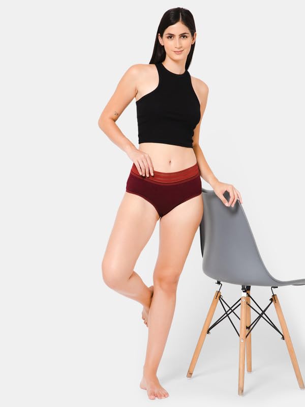 Image of Women Cotton Hipster Panty Combo of 2 | Stylish | High Waist Panty