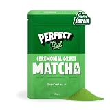 PerfectTed Matcha Powder, Ceremonial Grade Japanese, 100g (100 Servings), Perfect for Lattes & Smoothies | Premium Matcha Fuel | with L-Theanine | Antioxidants | Vegan | Gluten-Free (100g)