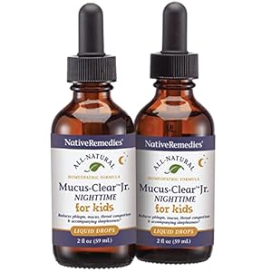 Native Remedies Mucus-Clear Jr. Nighttime 2 Pack