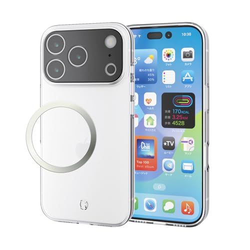 Amazon.co.jp: エレコム iPhone 17 Pro ケース カバー クリア 極限保護