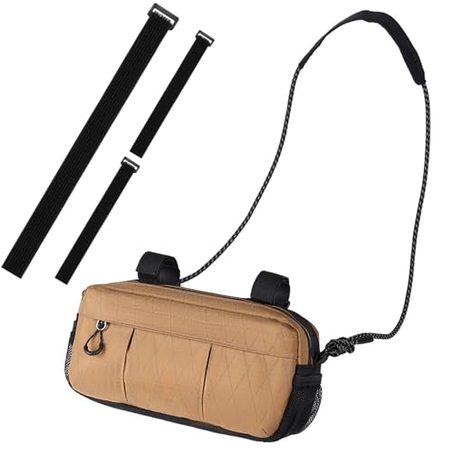 Genérico Bolso para Scooter,Bolsa Impermeable de Gran Capacidad para Manillar - Alforjas Estilo Trail Urbano Montaña Deportes Exteriores Aventuras Bikepacking