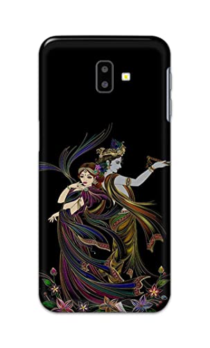 Image of Lord Radha and Krishna Hard Back Case Cover for Samsung Galaxy J6 Plus (2018) (6.0 inch), SM-J610FN / DS Back Cover -(J5) VNS2223