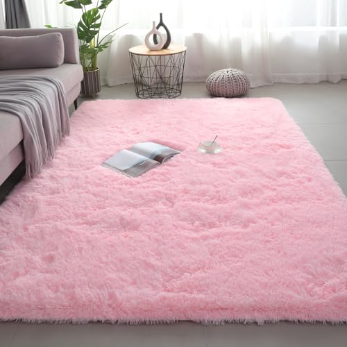 Shag Area Rugs for Bedroom Living Room,4X6 Ultra Soft Fluffy