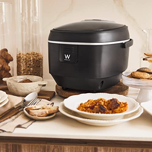 NEWLUX-Robot-de-cocina-Multifuncion-Programable-24H-Digital-V100-Tactil-Capacidad-5L-Hasta-10-pax-21-Prog-Automaticos-Mantiene-el-Calor-12H-Incluye-Cubeta-Antiadherente-y-Accesorios-900W