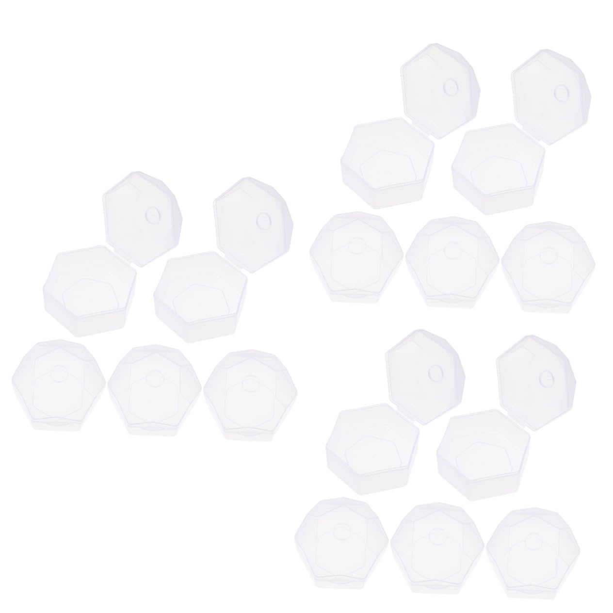 Yardwe 3 Series Almacenamiento Chupetes De Organizador De Chupetes Y Uso Material Limpiar Y Transportar 5 Piezas*3