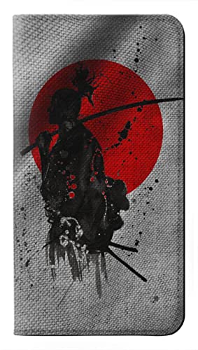 Coque iPhone 15 Pro Max motif drapeau Japon, étui à rabat en cuir de protection intégrale