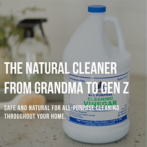 Cpdi All-Purpose White Vinegar Cleaning Solution, 1 Gallon, Multi-Surface Cleaner For Hard Water Stains, Bathroom And Kitchen Surfaces, And Clothes, Effective Deodorizer #TOP2