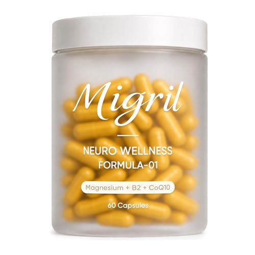 EVERVISION Migril Magnesium with B2 and CoQ10, 60 Capsules