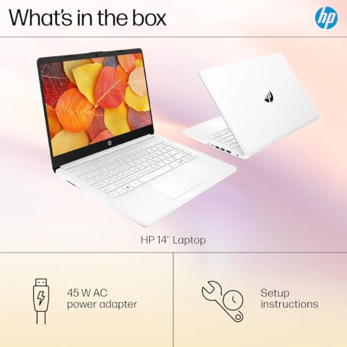 Image of HP 14 inch Student Laptop, Intel Celeron, Intel UHD Graphics, 4GB RAM