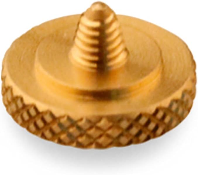 Lf-B Metal Brass Knurled Concave Shutter Release Button Compatible with Fujifilm, Hasselblad, Rolleiflex, Nikon Better Balance & Grip Convenience - Image 3