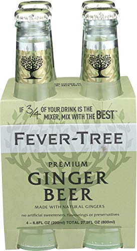 Fever-Tree Premium Ginger Beer, 6.8 Fl Oz 4 count