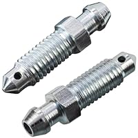 AERZETIX - C71251 - Satz von 2 Ventilen Entlüftungsschraube M8x1.25 - kompatibel mit Renault Ford Citroën Nissan Opel Saab Seat Skoda Volvo Mercedes-Benz Honda Chevrolet Daewoo - OE-Nummern 4535318