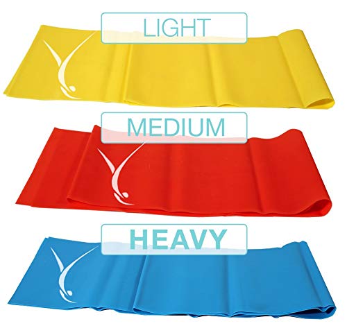 3 Piece Booty Resistance Bands Set for Home Workout and Exercise, 4