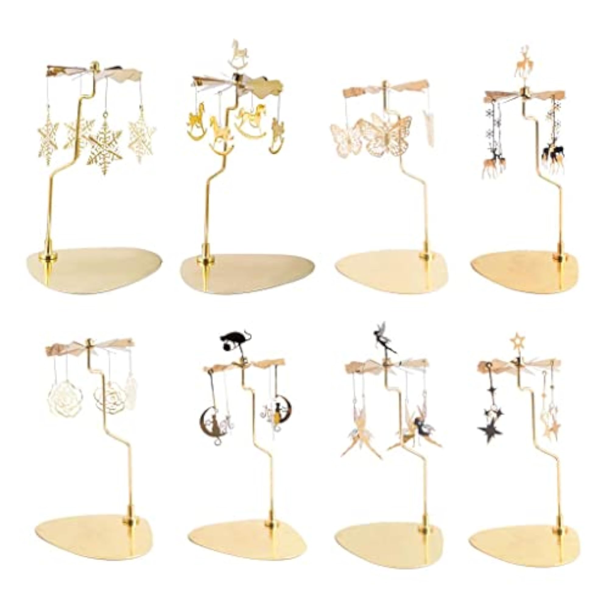 Rotating Spinner Candle Tea Light Holder Table Decor
