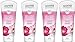 Produktbild Lavera Wellness Feeling, Pflegedusche mit Bio-Wildrose und Bio-Hibiskus, 4 x 200ml