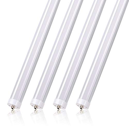 T8 8FT LED Light Bulbs Single Pin Fa8 Base, JESLED Dual Row T10 T12