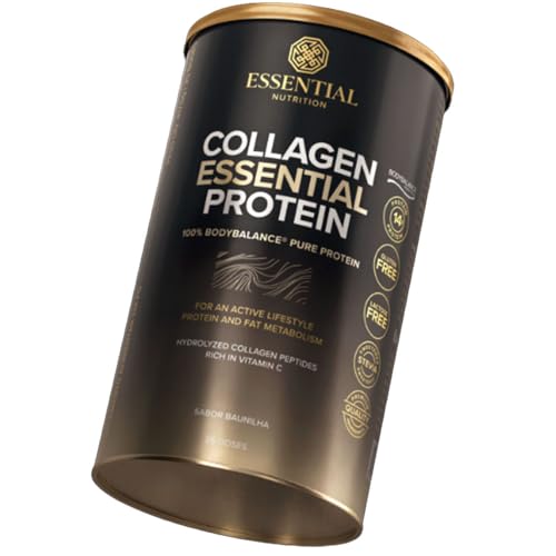 Collagen Essential Protein Baunilha Essential Nutrition 417,5g
