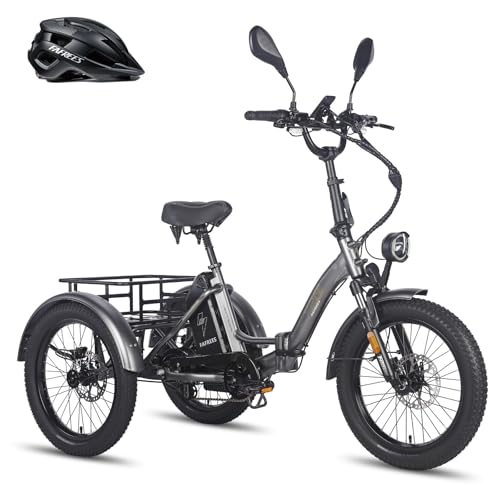 Fafrees 2025 F20 Mate Bicicletas E Triciclo [Oficial] Frenos de disco hidráulicos 48V 21Ah Batería, E Bike Hombre, Bicicleta eléctrica con 3 ruedas, bicicleta eléctrica para mujer 20 pulgadas