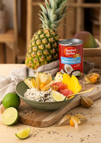 Foto von Bamboo Garden Kokosmilch fettreduziert, 1er Pack (1 x 400 ml)