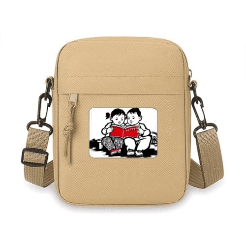 Sac à bandoulière pour téléphone portable et petit sac à main mixte pour ado