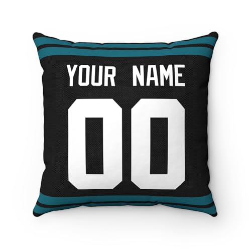 Image of ANTKING Throw Pillow 2 Pack Custom Any Name and Number Personalized Gift for Men Women Boys