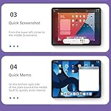 INDOTEAM Stylus Pen for iPad - 2nd Generation Pencil with Tilt Sensitivity, Magnetic Charging, Palm Rejection and Replacement Tips | Tablet Stylus Pens compatible with iPad, Pro, Air and Mini Tablets - Image 6