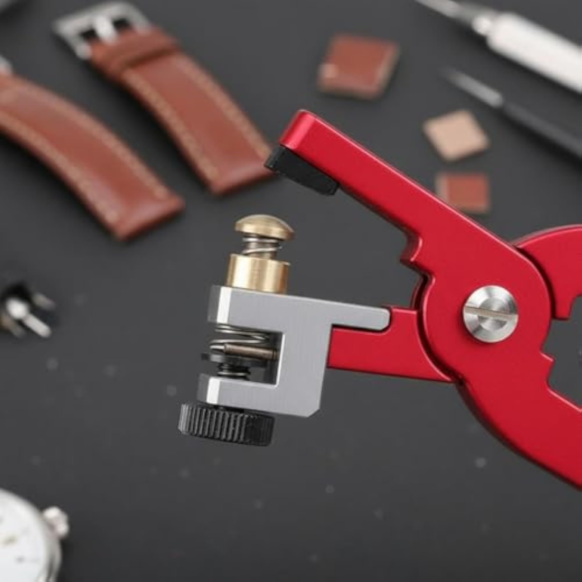Watch Strap Notching Pliers for Quick Release