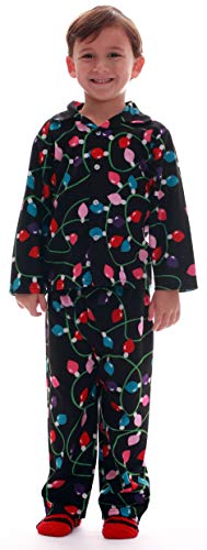 #followme Pijama de Natal combinando para família e casais, Luzes de Natal, XX-Large