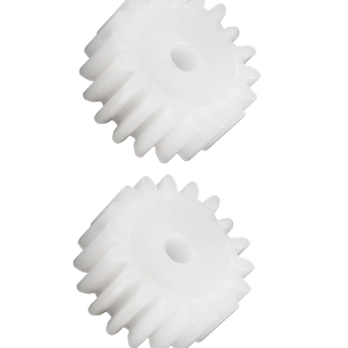 Cylindrical Drive 2pcs 1 Module Plastic Spur Gear 1M 19T Straight Teeth Flat Gear 21mm Diameter 8mm Thickness 19 Teeth Cylindrical Gear Rack Machinery(8mm bore)