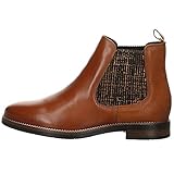 Warmfutter Salamander Damen Chelsea Boots Leder braun Gr. 41