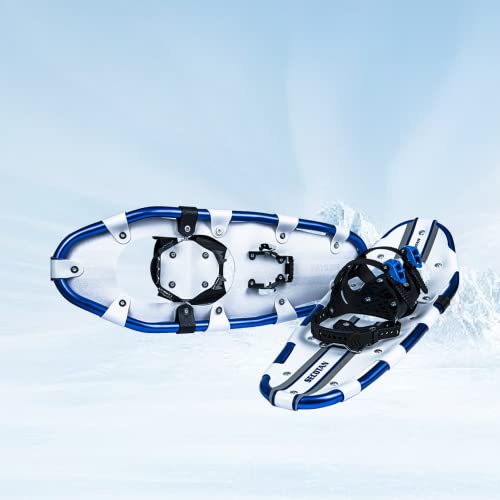image for SECOTAN 21/25/30 Inches Snowshoes, Lightweight Aluminum All Terrain Sn