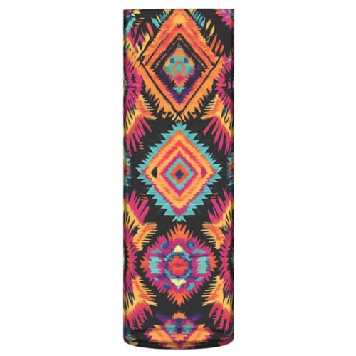 JUMBEAR Vaso per fiori in stile messicano – Vaso trasparente rustico per la casa rustica per una fattoria moderna, ideale per mensole, tavolo e ingresso