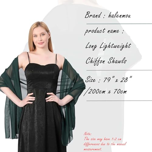 Chiffon ladies' scarves, bride bridesmaid dress shawls, formal dinner party, party and ball wraps3