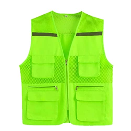 YTRED Chaleco de Alta visibilidadChaleco de Alta Visibilidad Traje Reflectante Traje Deportivo Reflectante Chaqueta de Alta Visibilidad Cover