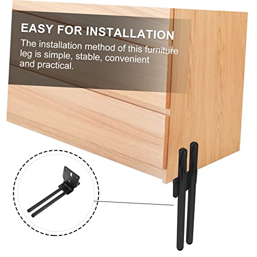 Patas de soporte metálicas duraderas ORFOFE para muebles de diseño interior 5