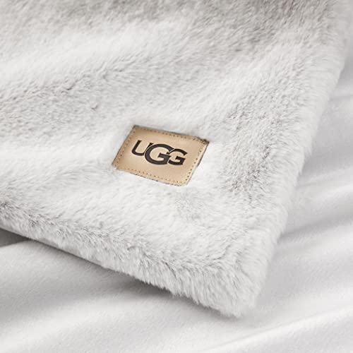 Ugg - Elliora Throw Blanket - Soft Striped Ombre Throw Blanket - 50" X 70" - Warm Accent Blanket For Couch Or Bed - Cozy Home Décor - Seal #TOP2
