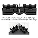Oumefar 2 in 1 Mitre Measuring Cutting Tool Mitre Angles Cutting Tool, 90-180 Degreed Angle Finder for Home Improvement Carpentry Work