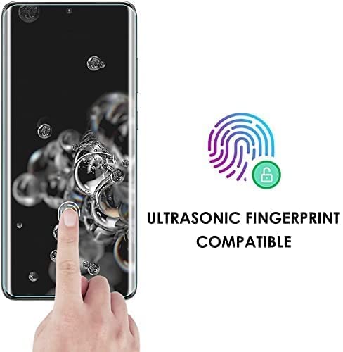 Image of Uyiton Privacy Tempered Glass Screen Protector Compatible with ---- (6.82 Inch) | Curved UV Anti-Spy Screen Guard | 9H Hardness | HD Clear | Fingerprint Sensor Support | Full Coverage | Easy Installation | Pack of 1 (Moto Edge 50 Ultra)