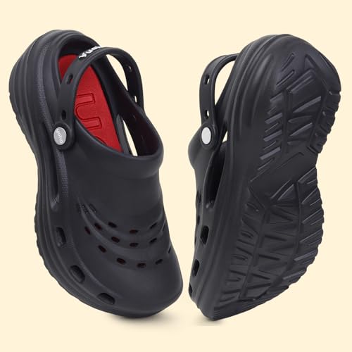Image of YOHO High Heel Clogs for Women | Waterproof Monsoon Footwear & Rainy Sandals | Lightweight Cushioned Chappal