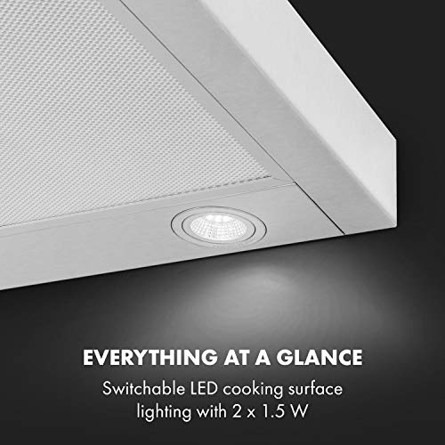 Klarstein-Zelda-Eco–extractor-de-humos-A-410-mh-extraccion-y-ventilacion-montaje-en-la-pared-240-W-3-niveles-de-potencia-iluminacion-LED-control-tactil-60-cm-plateado