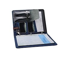 Leather 4 Ring Binder/Portfolio/Organizer/Planner - China Ring Binder